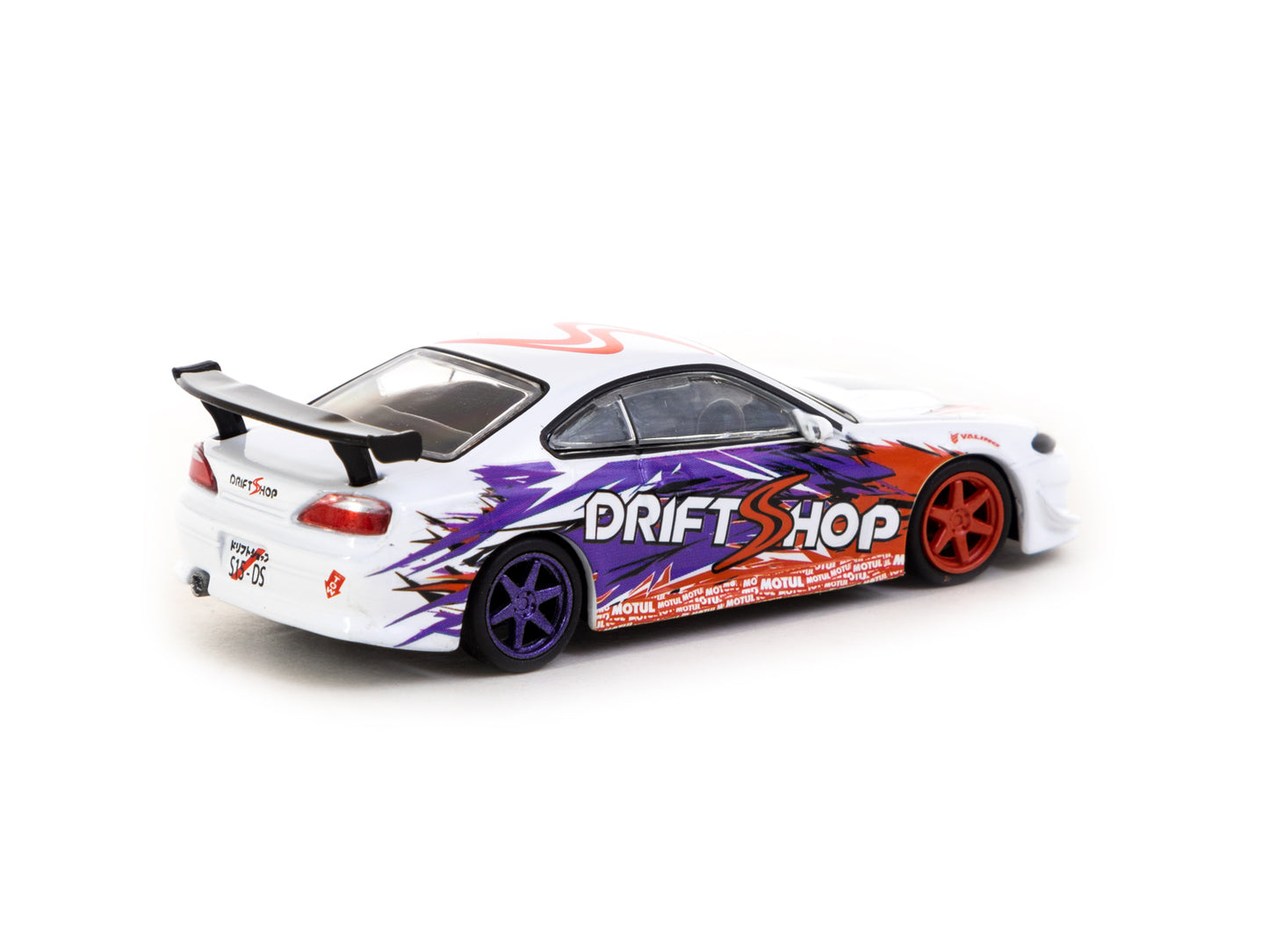 TARMAC WORKS GLOBAL64 1/64 VERTEX Nissan Silvia S15 DriftShop European Drift Championship T64G-023-DRIFT