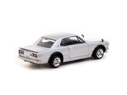 Tarmac Works GLOBAL64 1/64 Nissan Skyline 2000 GT-R (KPGC10) Silver TAS 2024 Edition T64G-043-SL2