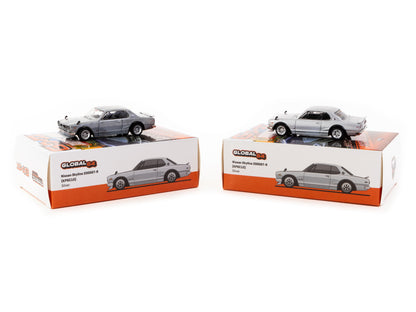 Tarmac Works GLOBAL64 1/64 Nissan Skyline 2000 GT-R (KPGC10) Silver TAS 2024 Edition T64G-043-SL2