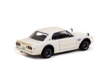 PREORDER Tarmac Works GLOBAL64 1/64 Nissan Skyline 2000 GT-R (KPGC10) Ivory White Special Edition T64G-043-WH (Approx. Release Date : MARCH 2024 subject to manufacturer's final decision)