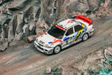 PREORDER TARMAC WORKS GLOBAL64 1/64 Mitsubishi Lancer Evolution III Hong Kong-Beijing Rally 1995 Winner K. Eriksson / S. Parmander T64G-050-95HKBR02 (Approx. Release Date : JAN 2025 subject to manufacturer's final decision)