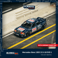 PREORDER TARMAC WORKS GLOBAL64 1/64 Mercedes-Benz 190 E 2.5-16 EVO 1 DTM 1989 Dany Snobeck T64G-057-89DTM11 (Approx. Release Date :  September 2025 subject to manufacturer's final decision)