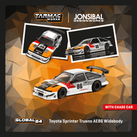 PREORDER TARMAC WORKS GLOBAL64 1/64 Toyota Sprinter Trueno AE86 Widebody TRD T64G-060-TRD (Approx. Release Date : DECEMBER 2024 subject to manufacturer's final decision)