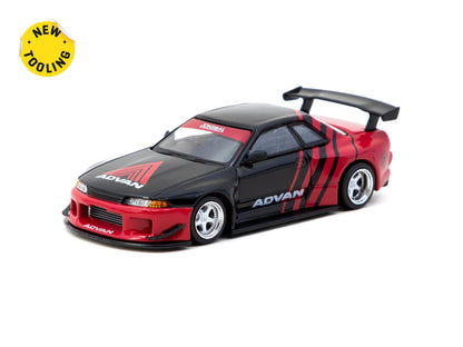 TARMAC WORKS GLOBAL64 1/64 Nissan Skyline GT-R R32 Widebody Advan *USA JCCS Special Edition* T64G-061-ADV
