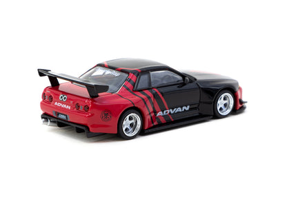 TARMAC WORKS GLOBAL64 1/64 Nissan Skyline GT-R R32 Widebody Advan *USA JCCS Special Edition* T64G-061-ADV
