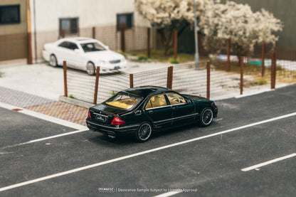 TARMAC WORKS GLOBAL64 1/64 Mercedes-Benz S-Class Wald Black T64G-072-BK