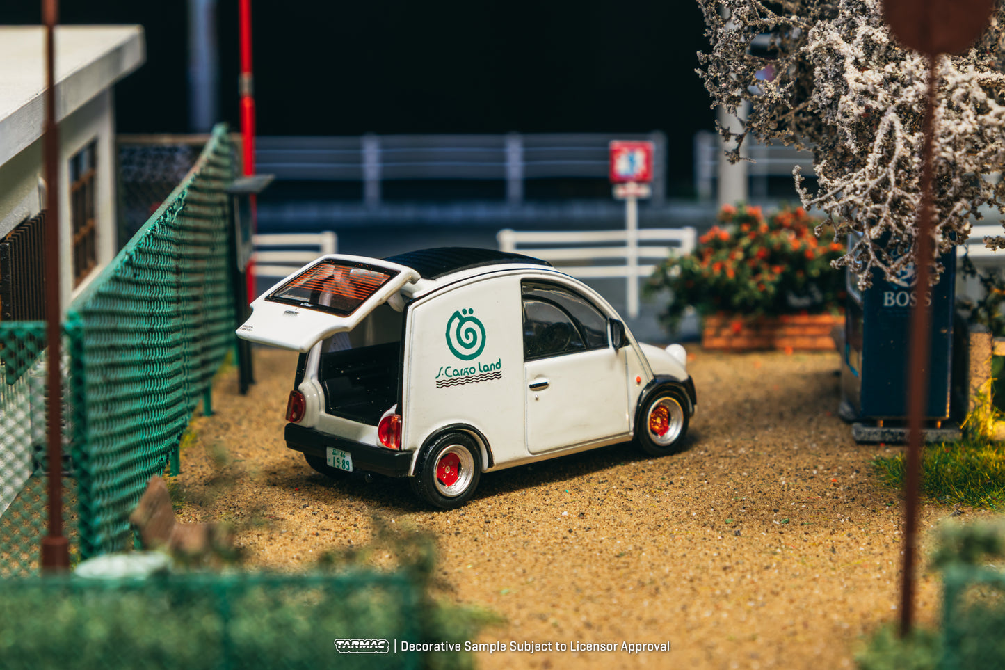TARMAC WORKS GLOBAL64 1/64 Nissan S-Cargo White T64G-073-WH