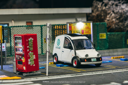 TARMAC WORKS GLOBAL64 1/64 Nissan S-Cargo White T64G-073-WH