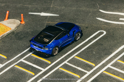TARMAC WORKS GLOBAL64 1/64 Nissan VeilSide FFZ400 Fairlady Z Blue T64G-074-BL