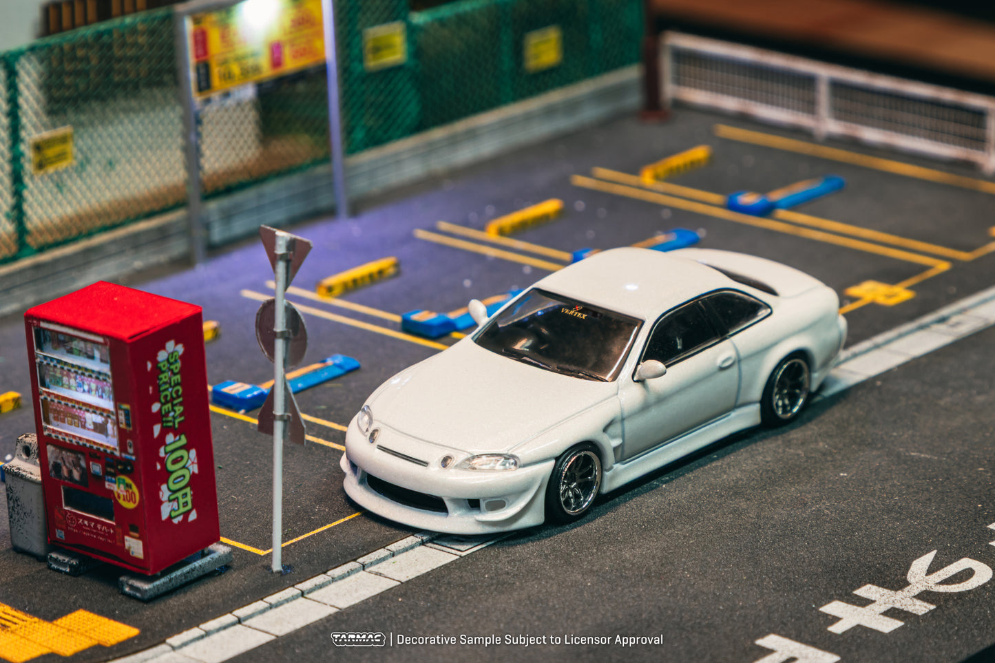 TARMAC WORKS GLOBAL64 1/64 VERTEX Toyota Soarer JZZ30 White T64G-080-WH
