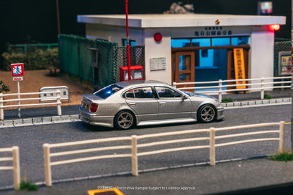 TARMAC WORKS GLOBAL64 1/64 VERTEX Toyota Aristo JZS161 Silver T64G-081-SL