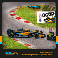 TARMAC WORKS GLOBAL64 1/64 McLaren MCL36 Emilia Romagna Grand Prix 2022 Lando Norris T64G-F041-LN1