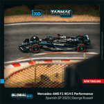 PREORDER TARMAC WORKS GLOBAL64 1/64 Mercedes-AMG F1 W14 E Performance Spanish Grand Prix 2023 George Russell T64G-F064-GR1 (Approx. Release Date : FEB 2025 subject to manufacturer's final decision)