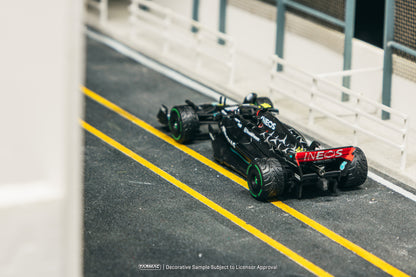 TARMAC WORKS GLOBAL64 1/64 Mercedes-AMG F1 W14 E Performance Monaco Grand Prix 2023 Lewis Hamilton T64G-F064-LH2