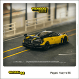 TARMAC WORKS GLOBAL64 1/64 Pagani Huayra BC Giallo Limone T64G-TL014-YL