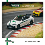 PREORDER TARMAC WORKS GLOBAL64 1/64 Alfa Romeo Giulia GTAm White / Green Lamley Special Edition T64G-TL031-MWG (Approx. Release Date : MARCH 2024 subject to manufacturer's final decision)