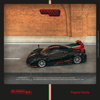 PREORDER Tarmac Works GLOBAL64 1/64 Pagani Imola Nero Oro T64G-TL046-BK (Approx. Release Date : AUGUST 2024 subject to manufacturer's final decision)