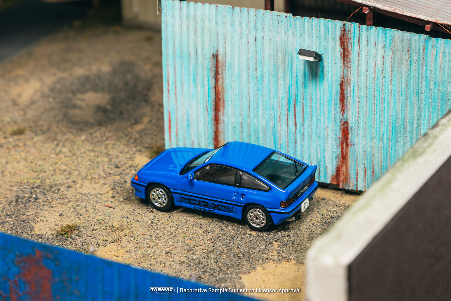 TARMAC WORKS GLOBAL64 1/64 HONDA Ballade Sports MUGEN CR-X PRO Blue T64G-TL058-BL