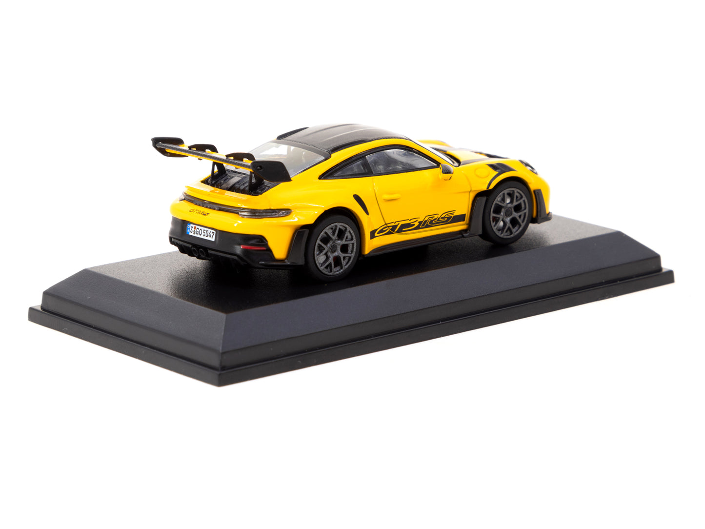MINICHAMPS x Tarmac Works 1/64 Porsche 911 (992) GT3 RS Signal Yellow 643062105 (T64MC-005-YL)