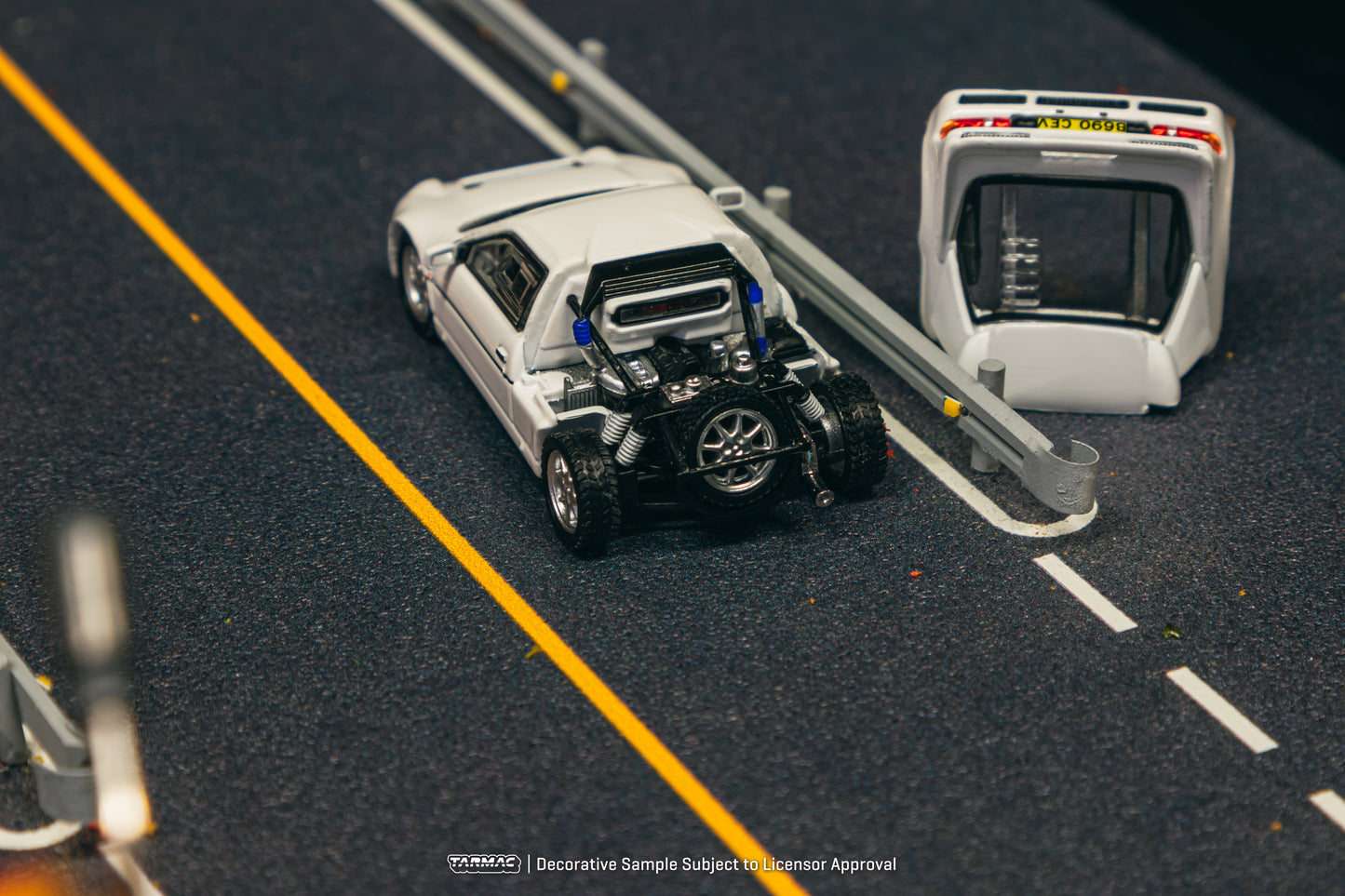 PREORDER TARMAC WORKS HOBBY64+ 1/64 Ford RS200 White T64P-001-WH (Approx. Release Date :  JULY 2025 subject to manufacturer's final decision)