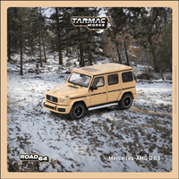 PREORDER TARMAC WORKS ROAD64 1/64 Mercedes-AMG G 63 Brown T64R-040-BR (Approx. Release Date : NOVEMBER 2024 subject to manufacturer's final decision)