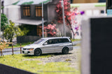 PREORDER Tarmac Works ROAD64 1/64 Mitsubishi Lancer Evolution Wagon Silver T64R-042-SL (Approx. Release Date : SEPTEMBER 2024 subject to manufacturer's final decision)