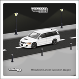 PREORDER Tarmac Works ROAD64 1/64 Mitsubishi Lancer Evolution Wagon Silver T64R-042-SL (Approx. Release Date : SEPTEMBER 2024 subject to manufacturer's final decision)