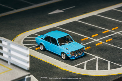 TARMAC WORKS ROAD64 1/64 Datsun 510 Light Blue T64R-052-LB
