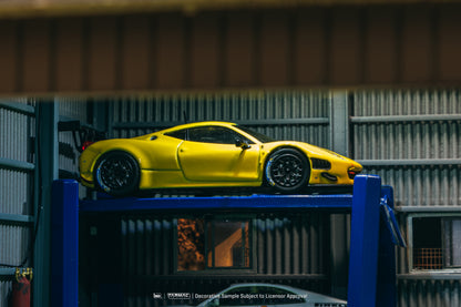 TARMAC WORKS ROAD64 1/64 Ferrari 458 Italia GT3 Yellow T64R-073-YL