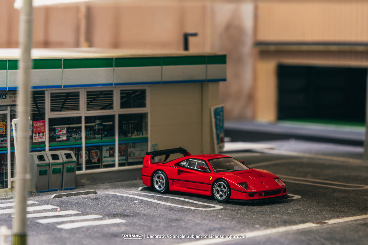 Tarmac Works ROAD64 1/64 Ferrari F40 LM Red T64R-075-RE