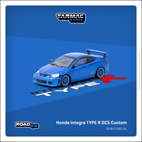PREORDER TARMAC WORKS ROAD64 1/64 Honda Integra TYPE R DC5 Custom Blue Metallic T64R-TL022-BL (Approx. Release Date :  Oct 2025 subject to manufacturer's final decision)