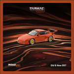 PREORDER TARMAC WORKS ROAD64 1/64 Old & New 997 Red Metallic T64R-TL053-REM (Approx. Release Date : DECEMBER 2024 subject to manufacturer's final decision)