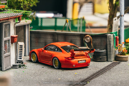 TARMAC WORKS ROAD64 1/64 Old & New 997 Red Metallic T64R-TL053-REM