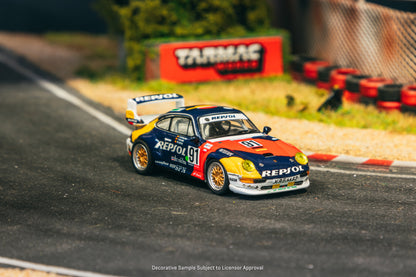 TARMAC WORKS COLLAB6464 1/64 Porsche 911 GT2 24h LE MANS 1995 #91 T64S-004-REP