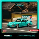 PREORDER TARMAC WORKS COLLAB64 1/64 Porsche 911 Carrera RS (964) Mint Green T64S-017-MG (Approx. Release Date :  FEB 2026 subject to manufacturer's final decision)