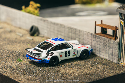 PREORDER TARMAC WORKS COLLAB64 1/64 Porsche 911 Carrera RSR 3.0 24h Le Mans 1975 #69 T64S-024-75LM69 (Approx. Release Date :  September 2025 subject to manufacturer's final decision)