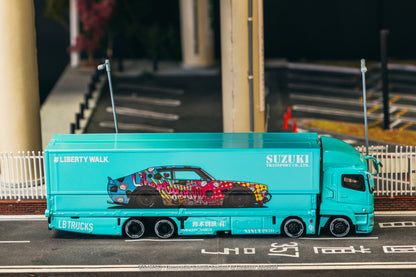 TARMAC WORKS TRUCK64 1/64 Mitsubishi Fuso Super Great LB-TRUCKS T64T-TL001-LBS