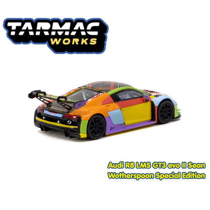 Tarmac Works HOBBY64 1/64 Audi R8 LMS GT3 evo II Sean Wotherspoon Special Edition T64-043-SEAN