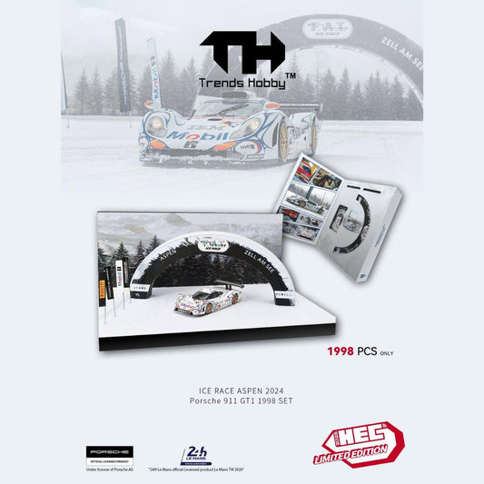 Trends Hobby 1/64 Porsche 911 GT1 LM 1998 #26 (Ice Race Aspen 2024) 241085(C)-1G [HOBBY EXPO CHINA HEC 2026]Limited Edition 1998 sets **Limited to ONE per customer**