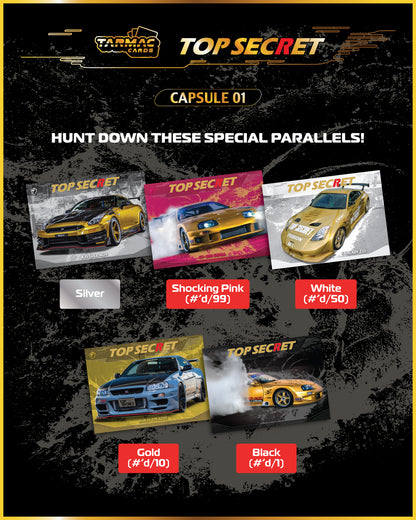 TARMAC WORKS Tarmac Cards Top Secret Capsule 01 (BOX) TC-TSE-01