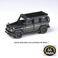 PARA64 1/64 Liberty Walk AMG G63 Black LHD PA-55163