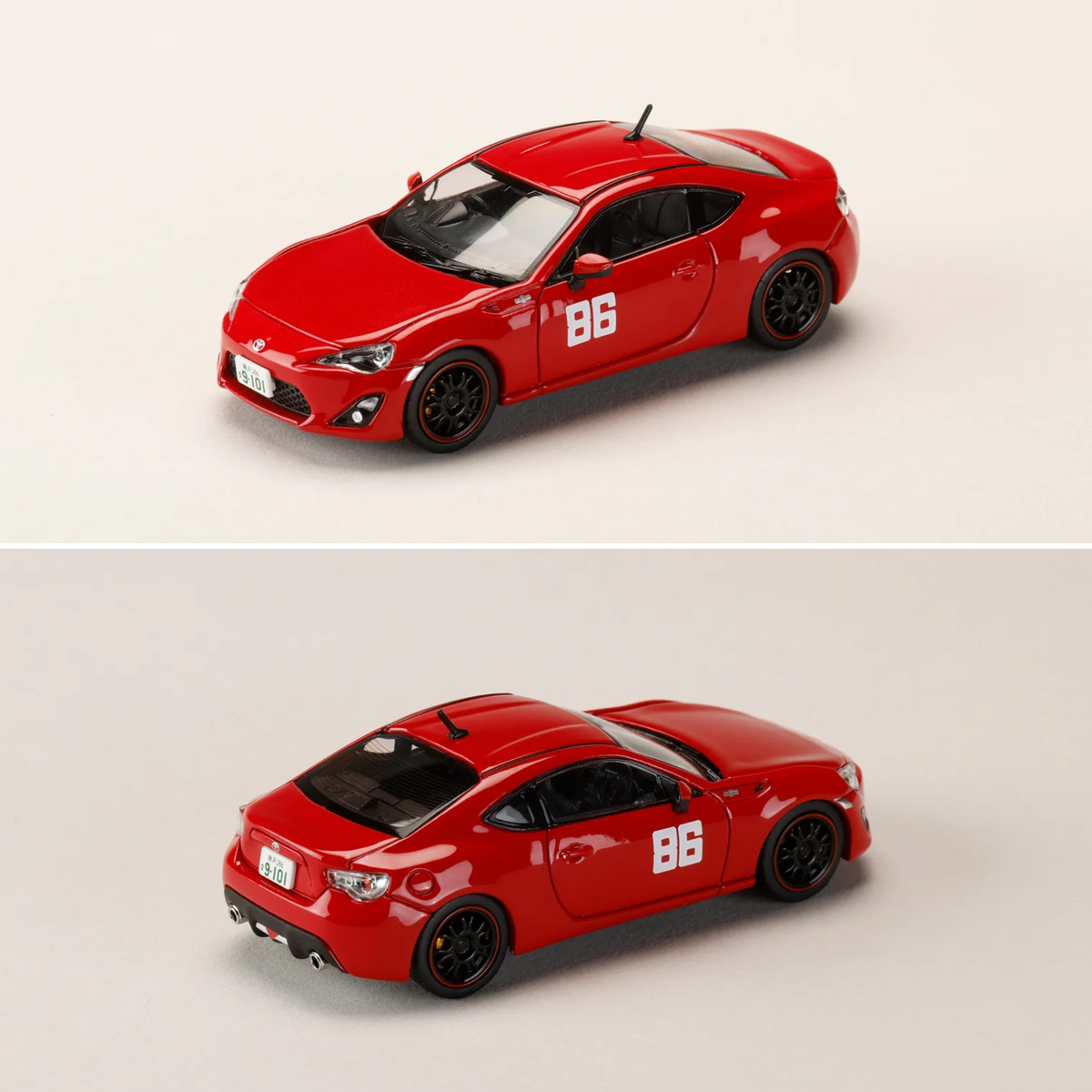 PREORDER Hobby Japan 1/64 Toyota 86 GT (ZN6) at Odawara Pikes Peak /  MF GHOST – Kanata Katagiri  HJ641088MFG (Approx. Release Date : Q2 2027 subjects to the manufacturer's final decision)