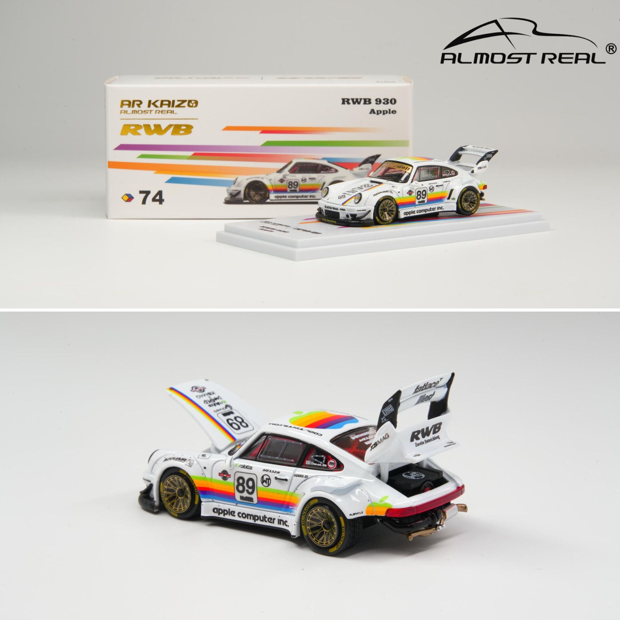 PREORDER AR KAIZO 1/64 RWB 930 APPLE 6K0000301 **CHASE CARS ARE