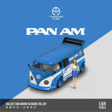 TIME MICRO 1/64 T1 Van PAN AM with Figurine TM642914-1