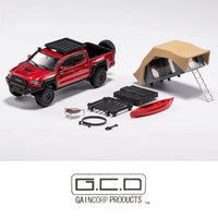 GCD 1/64 Toyota TACOMA Burgundy LHD with Accessories KS-044-169