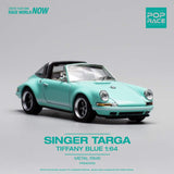 POPRACE 1/64 Singer Targa Tiffany Blue PR64006