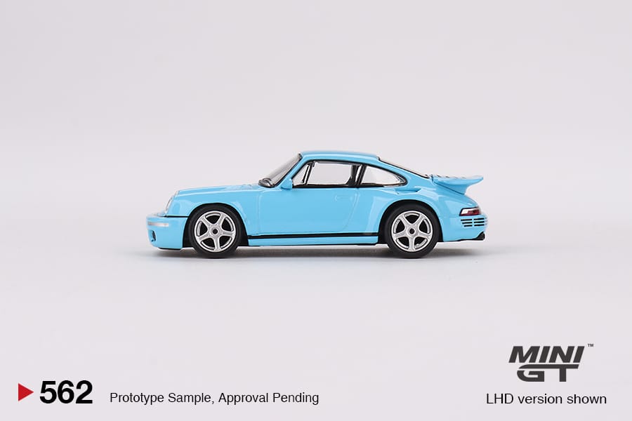 MINI GT 1/64 RUF CTR Anniversary Bayrisch Himmelblau LHD MGT00562-L