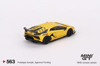 MINI GT 1/64 Lamborghini Aventador SVJ New Giallo Orion LHD MGT00563-L