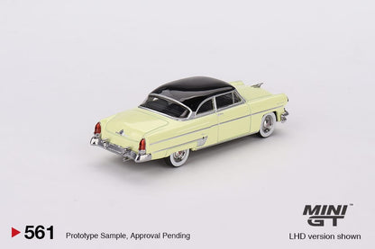 MINI GT 1/64 Lincoln Capri 1954 Premier Yellow MGT00561-L