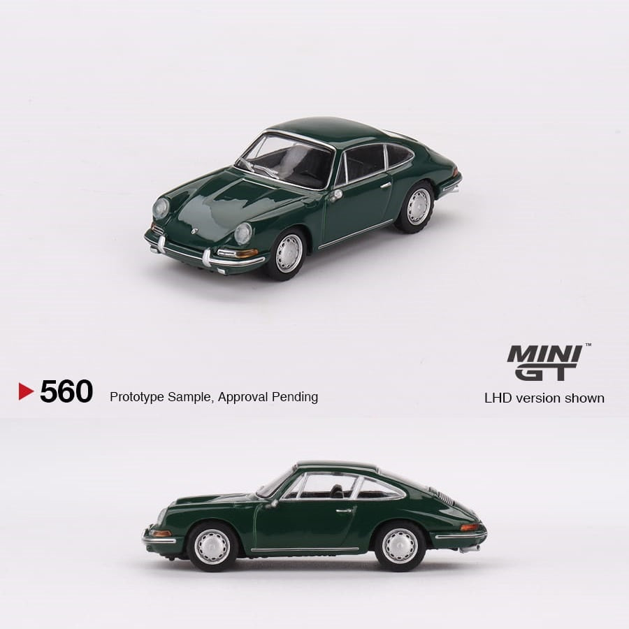 MINI GT 1/64 Porsche 911 1963 Irish Green LHD MGT00560-L
